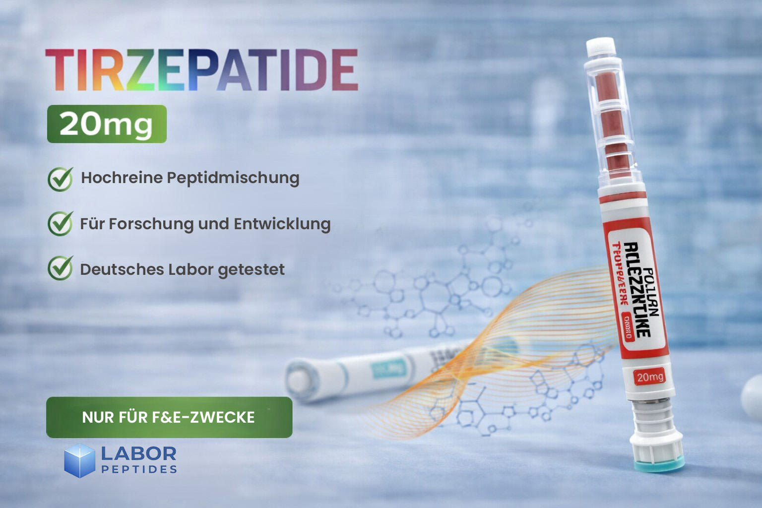 Tirzepatid 20mg (nur für Forschung und Entwicklung) – Bild 1